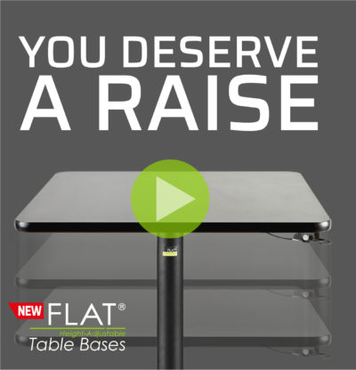 Click to see our Height-Adjustable tables in action