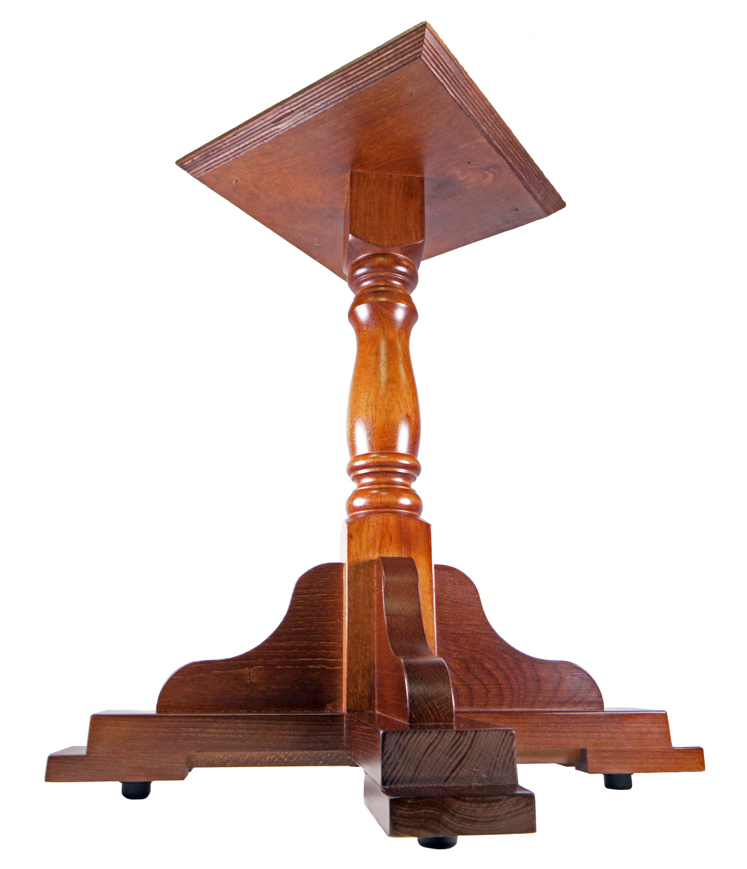 The Wellington - Carlick's self-stabilising table base with FLAT technology inside